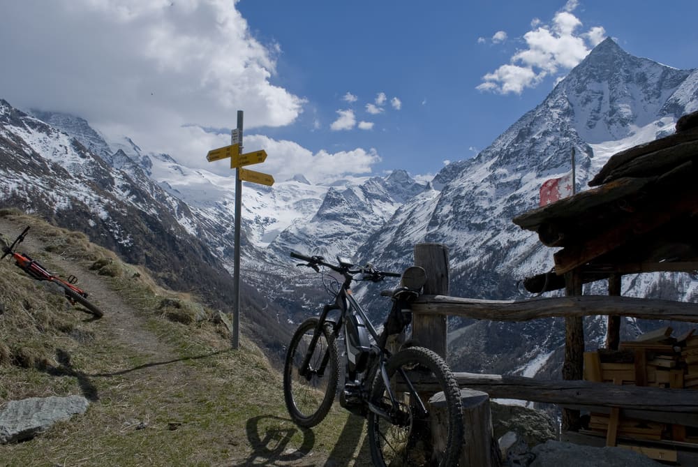 Bike & Hike – die schönsten Bergregionen