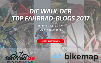 Die Wahl der Top Fahrrad-Blogs 2017