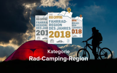 Jetzt abstimmen: Die beste Rad-Camping-Region