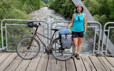 Eine Fahrt durch die Geschichte: mit dem Fahrrad über die Alpen und die Dolomiten